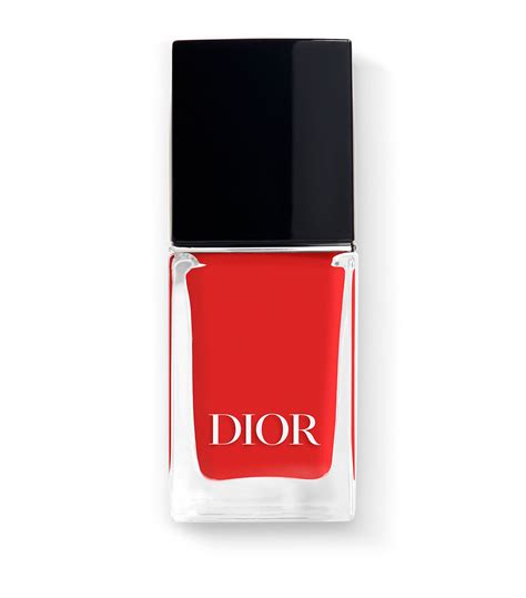 dior red smile nail polish swatch|Dior vernis longwear gel.